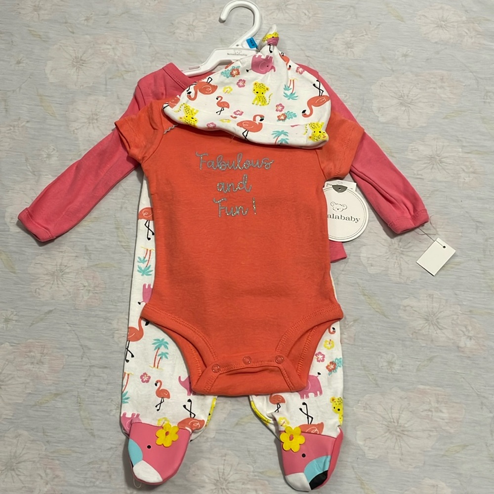 3/6 month 4 piece set